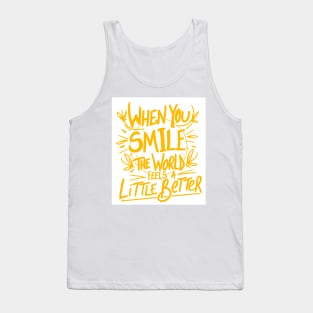 Just Smile Tank Top